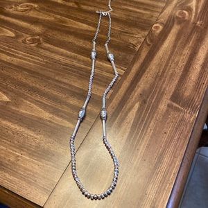 Beautiful silver tone necklace my Chico’s